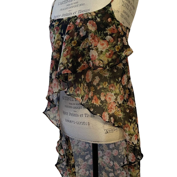 Unif high low floral camisole - Picture 3 of 14